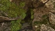 This cave enterance is tricky to find (Image via Studio Wildcard | YouTube/Jonna-X)